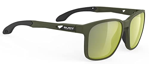 Lunettes de soleil Rudy Project Lightflow A Olive Matte Laser Green 57 pour homme et femme