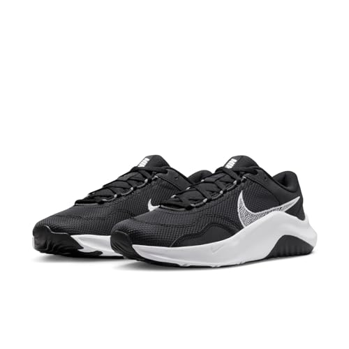 Image of Nike W Legend Essential 3 NN-Black /White-Iron GREY-DM1119-001-7.5UK