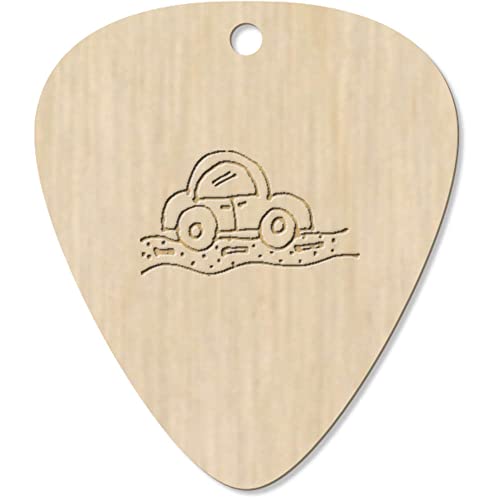 Azeeda 7 x ‘Voiture’ médiator/pic de Guitare (GP00027002) - Les Beatles, Paul McCartney, John Lennon, RIngo Starr, George Harrison Azeeda 7 x 'Voiture' médiator/pic de Guitare (GP00027002)