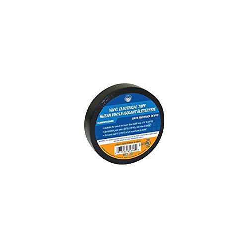 Intertape IPG .75 in. W x 60 ft. L Black Vinyl Electrical Tape