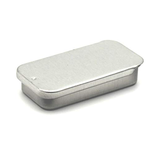 Magnakoys Empty Slide Top Tin Containers For Lip Balm, Crafts, Storage Kit 25 Oz (Pack Of 5) #TOP3