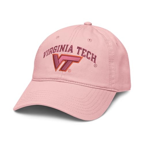 Gorra ajustable bordada oficial Virginia Tech Hokies miniatura 1
