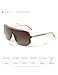 BIRCEN Polarized Sunglasses for Men UV-Protection: Retro Trendy Fashion Womens Shades for Driving Fishing Golf