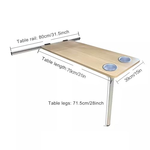 Mesa de picnic plegable para optimizar el interior de campers 2