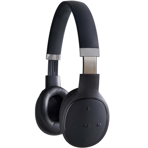 Outdoor Tech - Komodo Over-The-Ear Bluetooth Headphones, Black - Wired and Wireless, Touch Controls for Music, Microphone, and Answering Phone Calls - Image 3