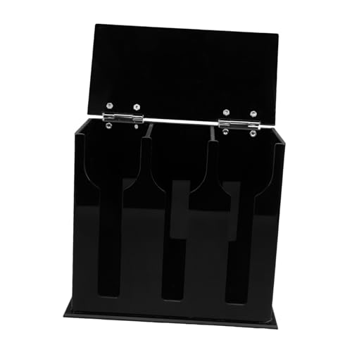 GLEAVI Acrylic Spoon Rack Compartment Utensil Holder for Kitchen Countertop Stylish Organizer for Kitchen Utensils for Home and Shops Space Saving Design