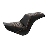C.C. RIDER Gel Seat Driver& Passenger Seat Fit For Harley 2018-later Softail Street Bob FXBB Softail Standard FXST Street Bob 114 FXBBS