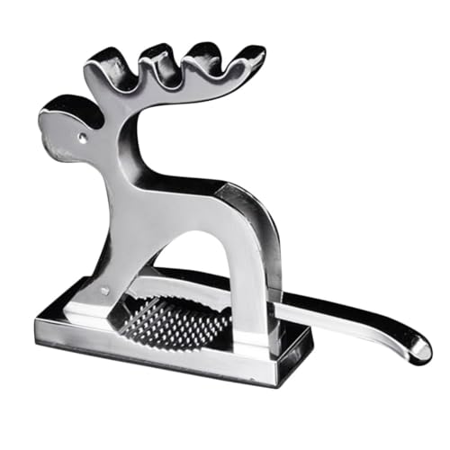 Cabilock 鹿の形 ナッツクラッカー クルミ割りツール クルミ開封クランプ キッチンくるみ割り器 多目的ナッツ殻開けツール 人間工学に基づいた設計で使いやすい