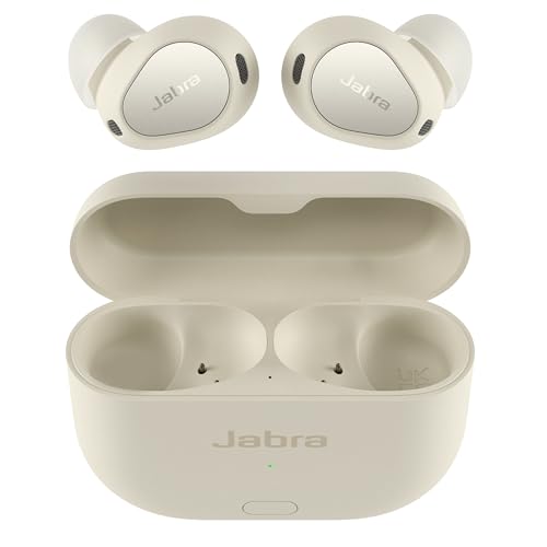 Jabra Elite 10 Gen 2 Auriculares inalámbricos con Sonido Dolby Atmos Espacial - Supresión Avanzada del Ruido, Comodidad Durante Todo el día para el Trabajo y la Aptitud, Auriculares intrauriculares