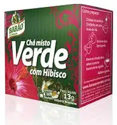 Chá Verde com Hibisco Barão, 13g