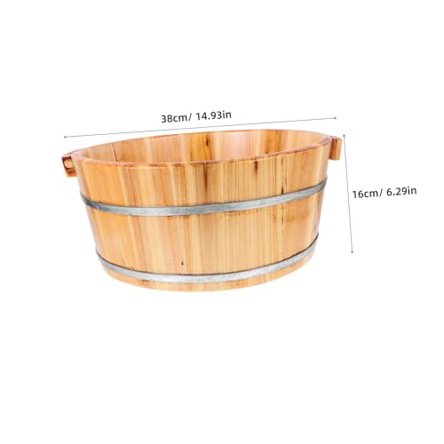 Pecera de pies de madera Healeved para uso múltiple miniatura 2