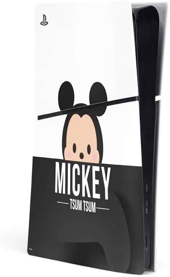Skinit Decal Gaming Skin Compatible with PS5 Slim Digital Edition Console - Officially Licensed Disney Tsum Tsum Animated Characters Design