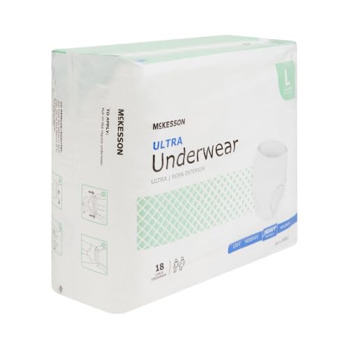 McKesson Ultra Adult Incontinence Underwear, Heavy Absorbency, 58 in, 18 ct | Postpartum and Incontinence Support - image 9
