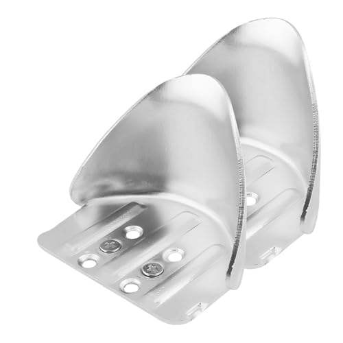 Lot de 2 supports de talon d'échasses réglables en métal pour équilibres et différents projets d'échasses