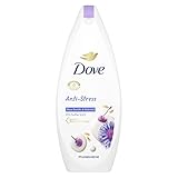 Dove Duschgel Anti-Stress Duschbad mit 3-fach Feuchtigkeitsserum für gestresste und trockene Haut 250 ml 1 Stück