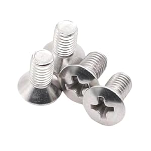 Ayyssm M4 Edelstahl Senkschrauben 100 Stück