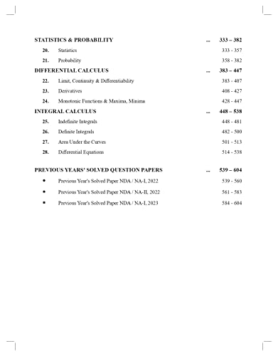 Image of Mathematics for NDA NA (National Defence Academy & Naval Academy) Entrance Exam Preparation 2025-2026 | NDA Maths Book 2025 | PYQ Previous Year Solved Question Paper 2022 (1 & 2) & 2023 (1) | Chapterwise Math formula Books | Study Guide - Pathfinder for NDA Competitive Exams | In English Medium