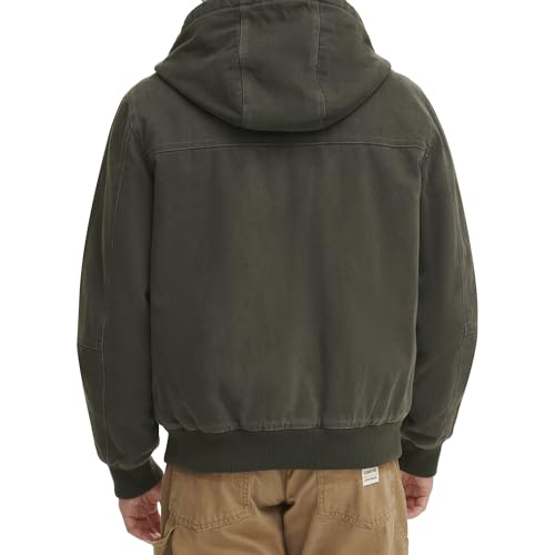 Levi's Men's Workwear Cotton Canvas Hoody Bomber Jacket (Regular & Big & Tall Sizes)4
