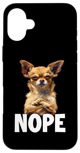 Humorvolles Chihuahua Meme T�A���z�I�ȃK�b�V�ߑ��`���� �X�}�z�P�[�X iPhone 16 Plus �p