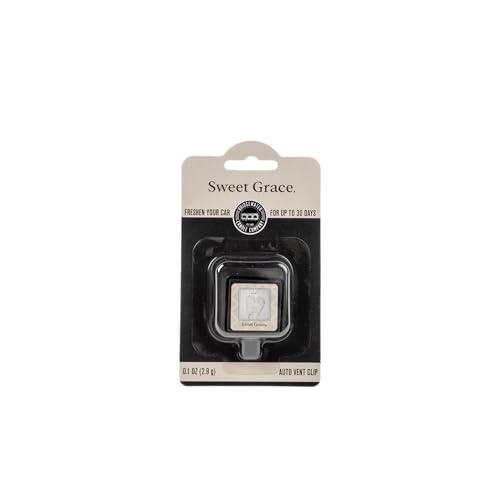 Bridgewater Candle Highly Fragranced Car Air Freshener Auto Vent Clip-Sweet Grace