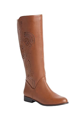 Comfortview Lili Wide Calf Boot Tall Knee High Women's Winter Shoes (Wide Widths Available)