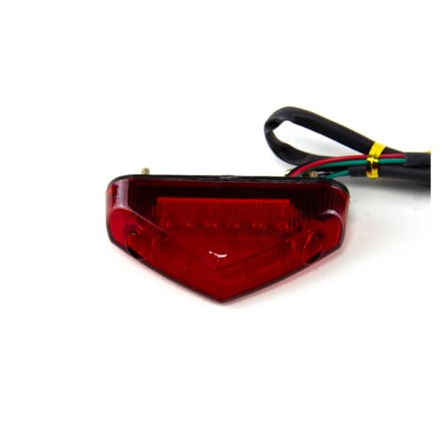 Feu stop de moto 12V universel haute visibilité pour plaque et indicateurs