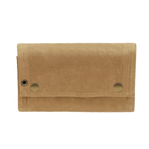 Borsa per spezie da viaggio con 9 bottiglie barattolo per da borsa pieghevole in tela per attività allaperto ed emergenze Kaki Senza Bottiglia