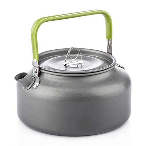 Lixada Camping Kettle 0.8L/1.2L/1.6L for Boiling Water, Coffee Pot Tea Kettle Aluminum Alloy Teapot...