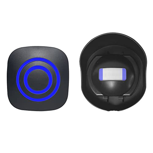 Alarmes d'allée sans Fil, kit de Sonnette étanche extérieur résistant aux intempéries, Alerte de capteur de Mouvement, entrée de Porte de Magasin résistante aux intempéries Cover