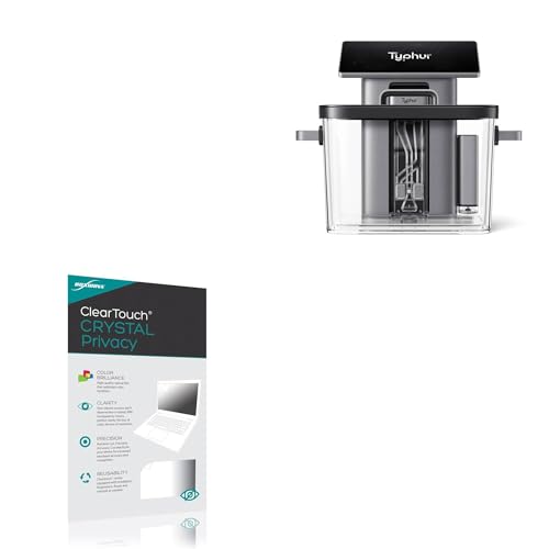 BoxWave Screen Protector Compatible with Typhur Sous Vide Station - ClearTouch Crystal Privacy (2-Pack), Privacy Screen Protector Flexible Film Clear