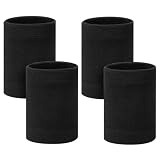 SUXEOTS 2 Pairs Sports Wristband for Men and Women, Breathable Wrist Sweatband, Elastic Wristband for Tennis, Basketball, Football, Running, Fitness