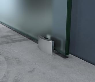 Durovin 900 × 2050mm Internal Sliding Glass Door – 8mm Fully Frosted Tempered Glass, Premium Hardware, Round Handle, Heavy-Duty 5ft Track for Bathroom, Kitchen, Living Room & Bedroom