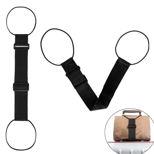 DraCra 2 Pack Luggage Straps