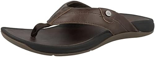 Reef Men's Pacific LE Flip-Flop, Dark Brown, 9 | Image 3