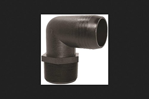 Green Leaf El 3412 P Thread Poly Elbow, 3/4