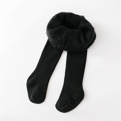 Generic Rainbow Leggings for Girls Fleece Lined Warm Full Leggings Pantihose Stretchy Basic Full Snow Pants for Baby2