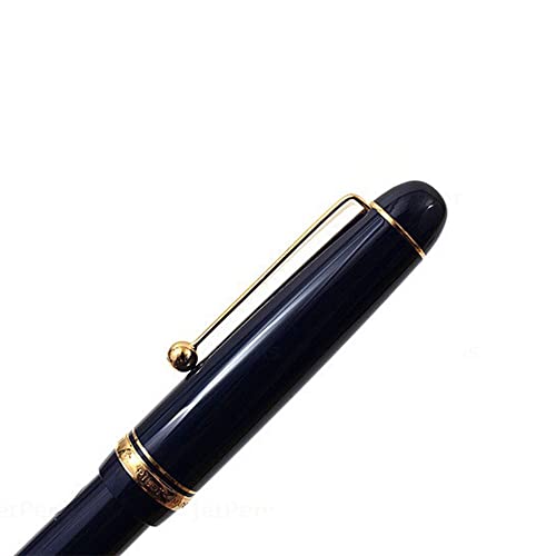 Image of Pilot Custom 74 Fountain Pen Dark Blue Resin ? Medium Nib