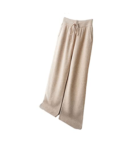 Pantalones de lana cálidos para mujer que protegen del frío sin oprimir