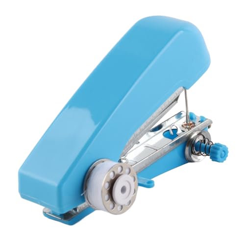 Máquina de coser portátil de mano de 12 x 7 x 4 pulgadas, máquina de coser portátil de mano, máquina de coser automática de mano