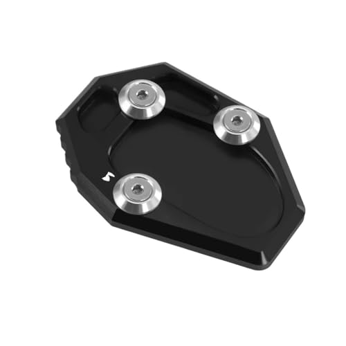 Extension de béquille latérale MT-07 et FZ6 : plaque d'agrandissement CNC pour moto