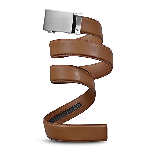 Image of Mission Belt Men's Leather Ratchet Belt, 40mm Metal Collection