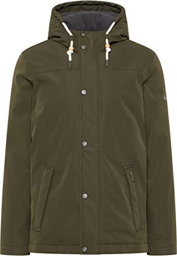 Schmuddelwedda Herren Winterjacke, Dunkeloliv, XL