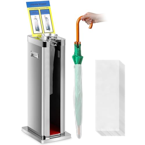 Machine d'emballage automatique pour parapluie Blulu en acier inoxydable avec sacs