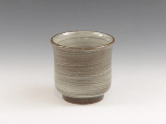 Amazon.co.jp: 現川焼（長崎県）臥牛窯 酒器 ぐい呑 8UTU0056 窯元木箱
