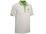 kawasaki racing polo shirt Con aplicaciones verdes Kawasaki Akashi Polo de manga corta gris verde (S/M)
