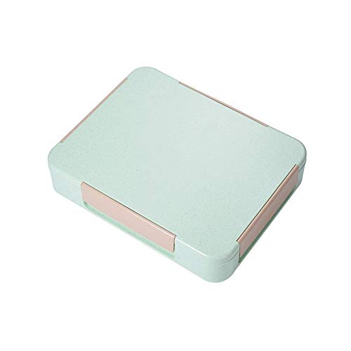 Slatiom Stainless Steel Lunch Box 1250Ml Leakproof Bento Box Microwavable Foond Container With Portable Bag Thermal Insulation (Color : A) #TOP2