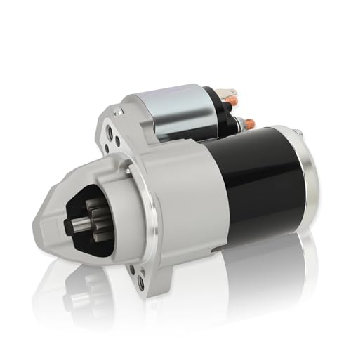 17994 NTLTPYY Starter for Honda Accord, Odyssey, Pilot, Acura CL, TL, MDX 1995-2007 2.7L 3.0L 3.2L 3.5L V6 - Starter Motor with 8 Tooth - 1.2KW 12V CW Rotation - Replacement OE 5034555AA