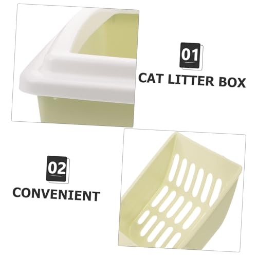 Beavorty 1 Conjunto Caixa De Areia Para Gato Pp Coelho O Gato