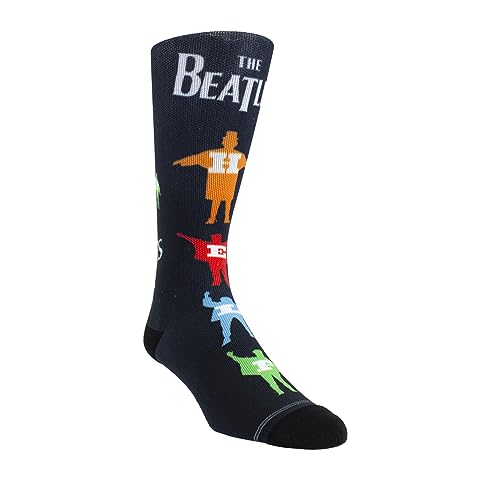 PERRI’S SOCKS The Beatles Special Edition Dye Sublimation Socks – Soft, Breathable, Fun, Rock n’ Roll Band Socks for Men and Women – Unisex – Medium (Multicolor) - Les Beatles, Paul McCartney, John Lennon, RIngo Starr, George Harrison PERRI'S SOCKS The Beatles Special Edition Dye Sublimation Socks - Soft, Breathable, Fun, Rock n' Roll Band Socks for Men and Women - Unisex - Medium (Multicolor)