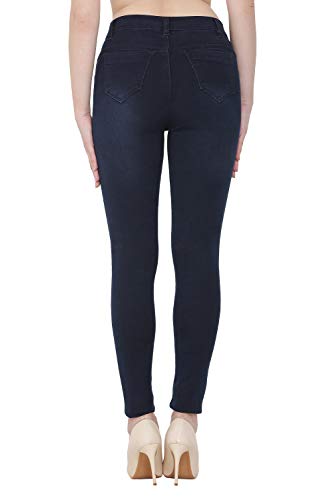 Image of Nifty Women's Denim Stretchable Slim Fit Color Jeans